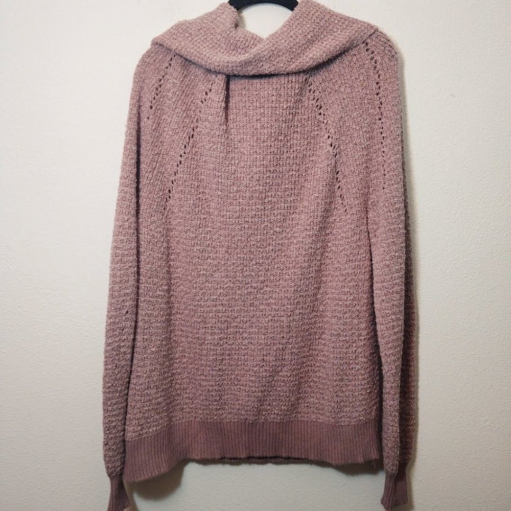 Free People Mauve By Your Side Sweater XS - Picture 2 of 6